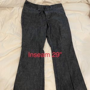 Gap Hadley wide leg black jeans size 4A